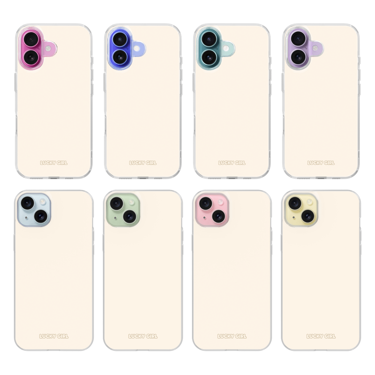 Vanilla Milkshake Solids Clear Case Insert