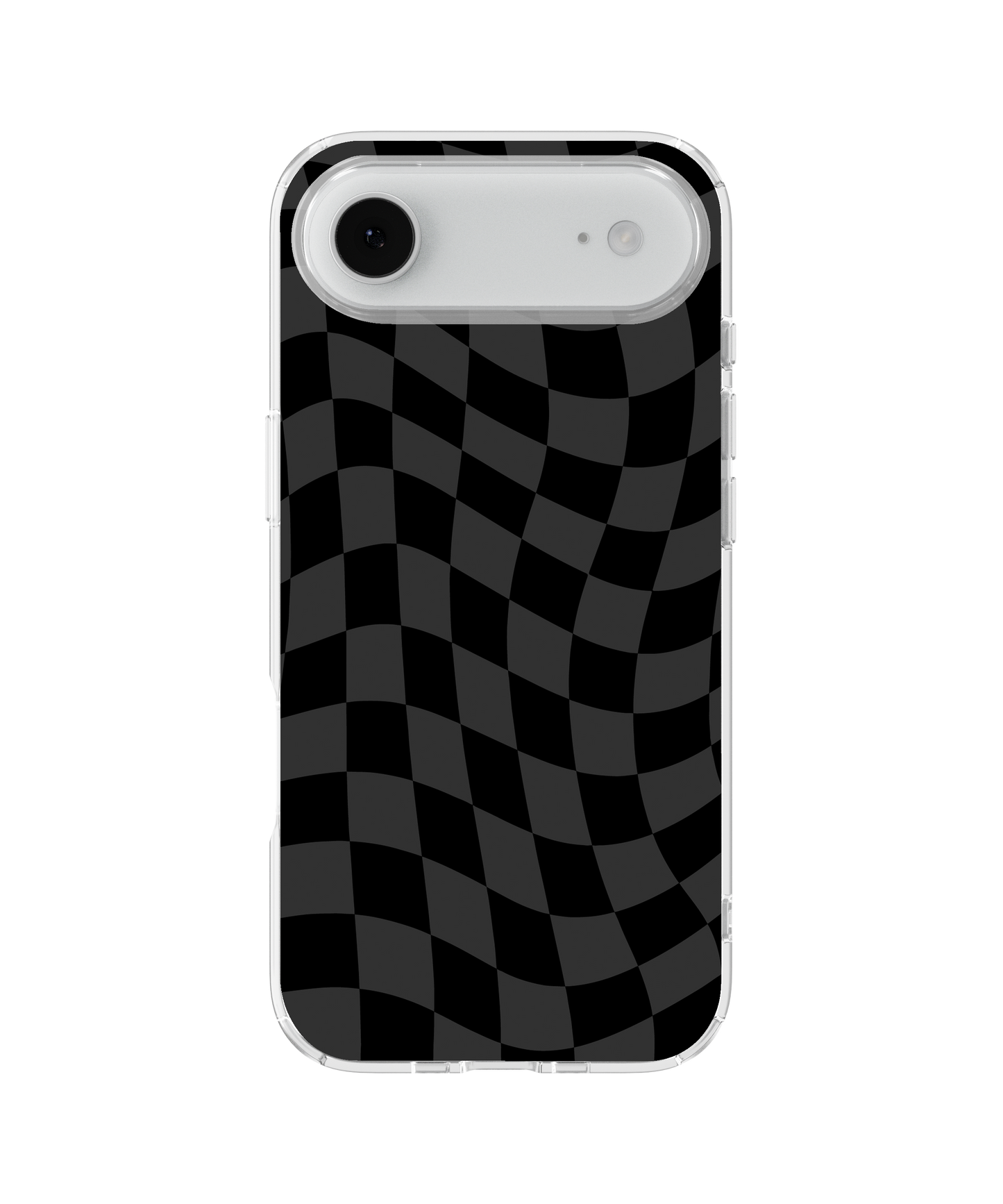 Onyx Wavy Checkers Clear Case Insert