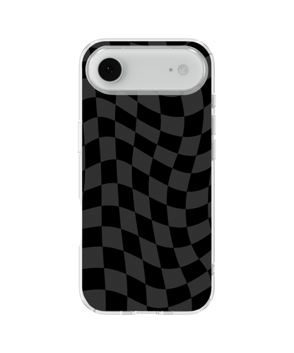 Onyx Wavy Checkers Clear Case Insert