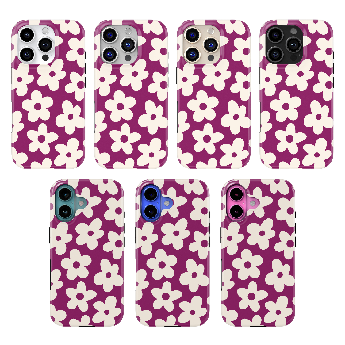 Velvet Big Blooms MagSafe Phone Case