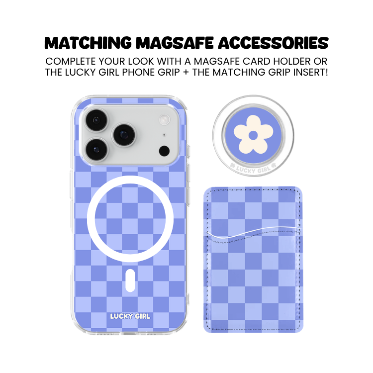 Bluebell Checkers Clear Case Insert