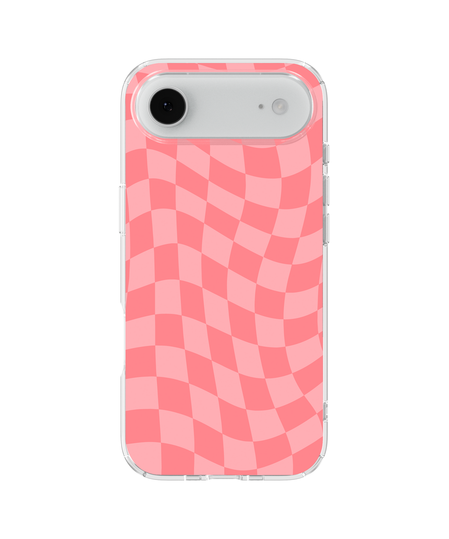 Rose All Day Wavy Checkers Clear Case Insert