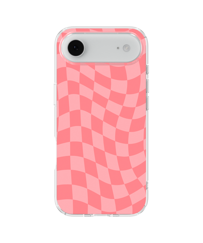 Rose All Day Wavy Checkers Clear Case Insert
