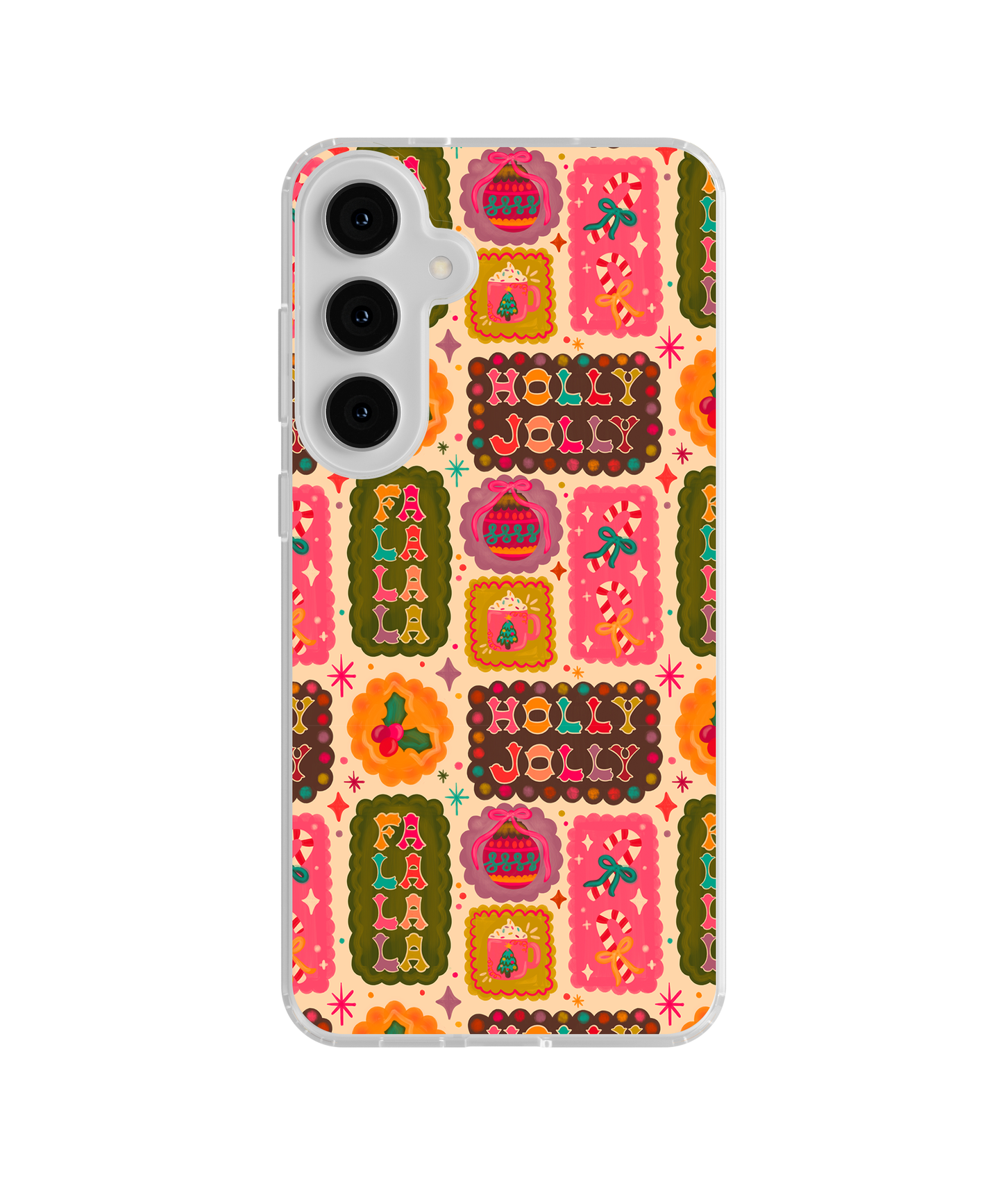 Christmas Cheer Clear Case Insert