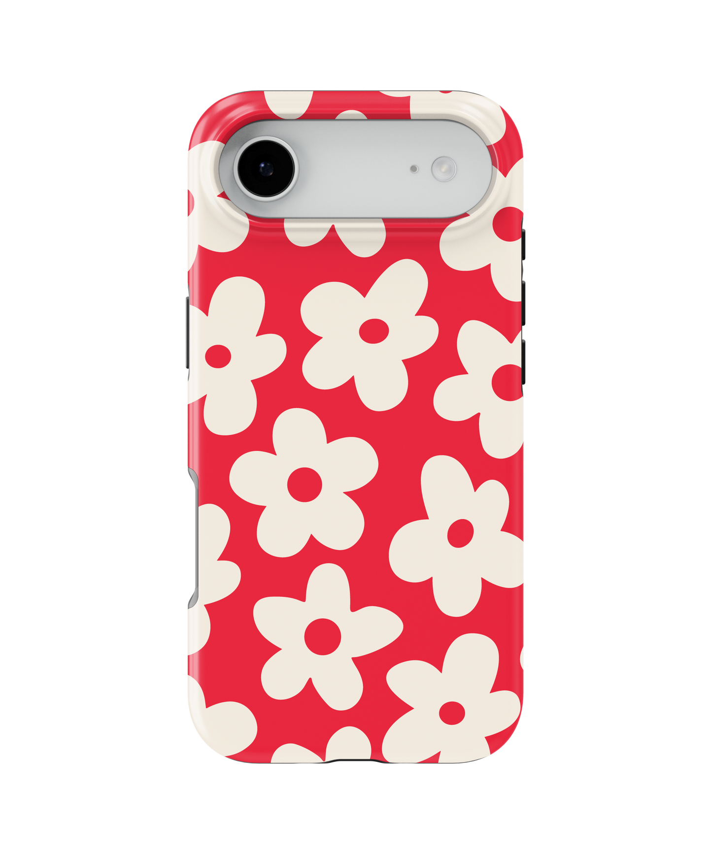 Vermillion Big Blooms MagSafe Phone Case
