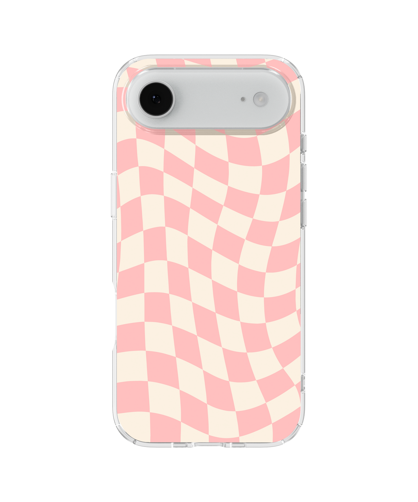 Pinky Swear Wavy Checkers II Clear Case Insert