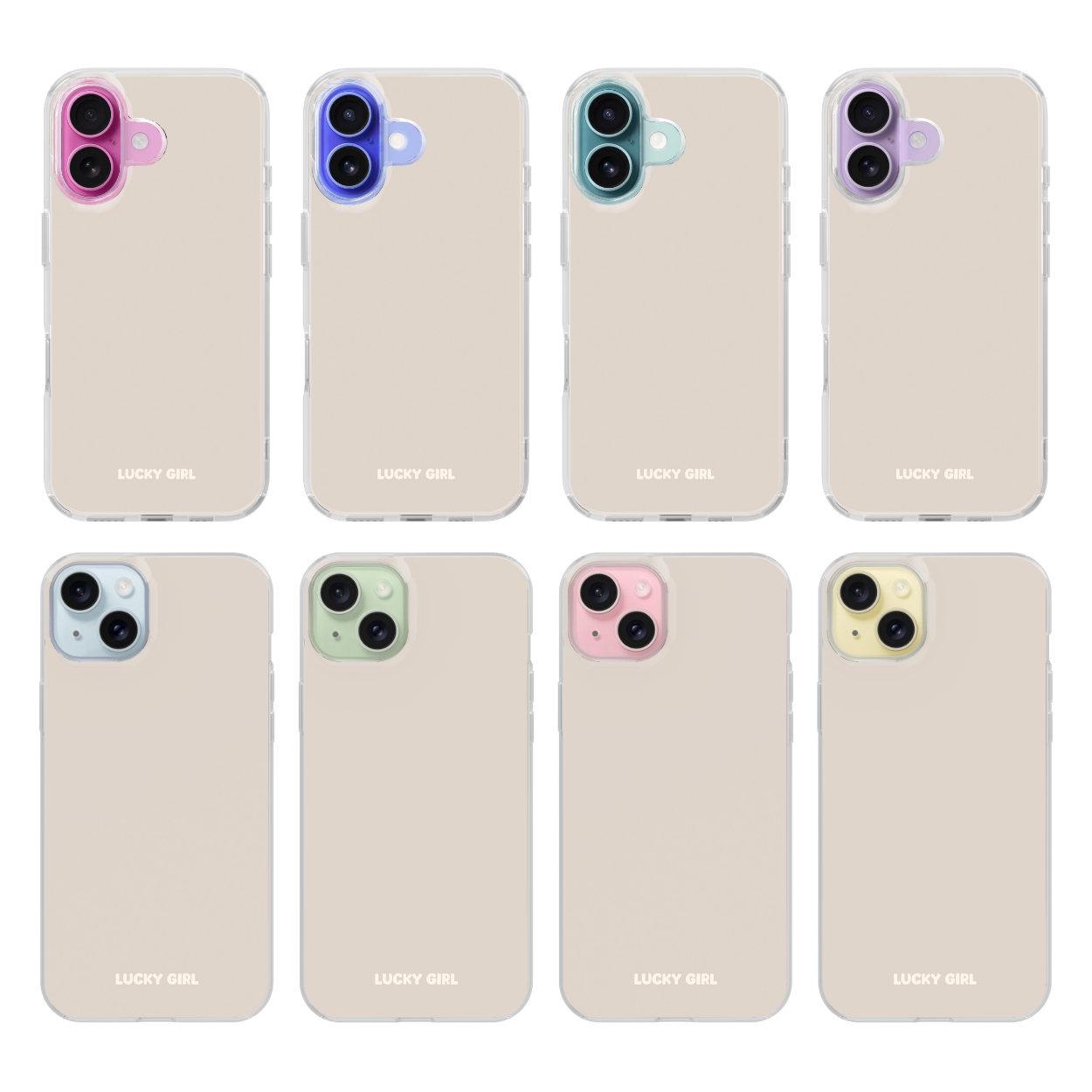 Dust Bunny Solids Clear Case Insert