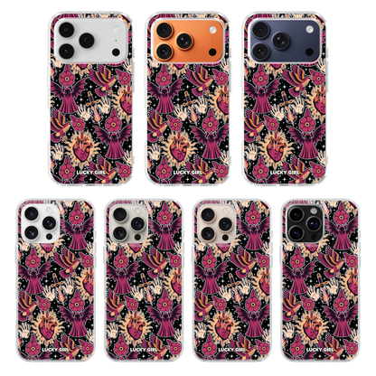Silent Heart Clear Case Insert