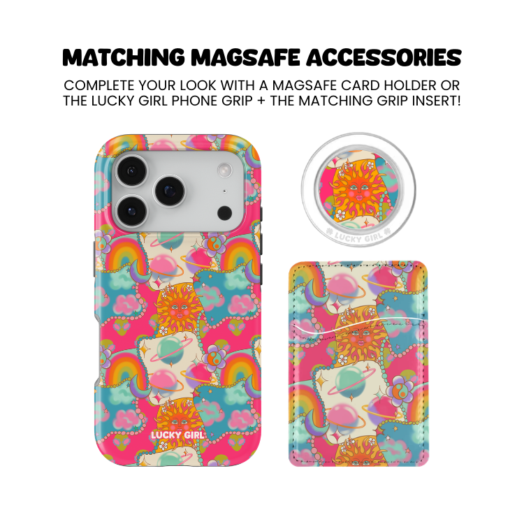 Neon Cosmos Phone Case