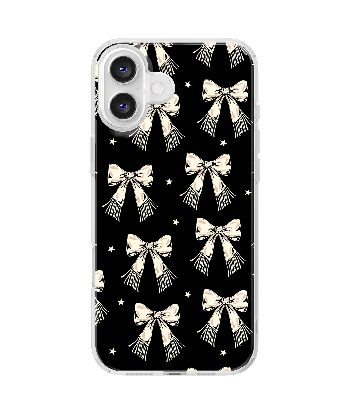 Bone Fringe Clear Case Insert