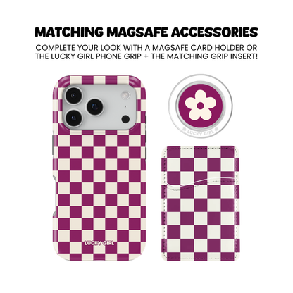Velvet Checkers II Phone Case