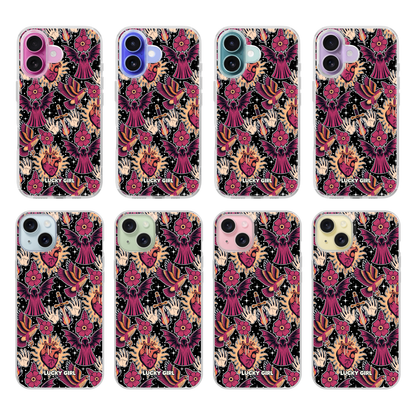 Silent Heart Clear Case Insert