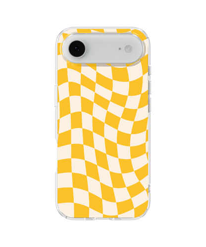 Sunny Wavy Checkers II Clear Case Insert