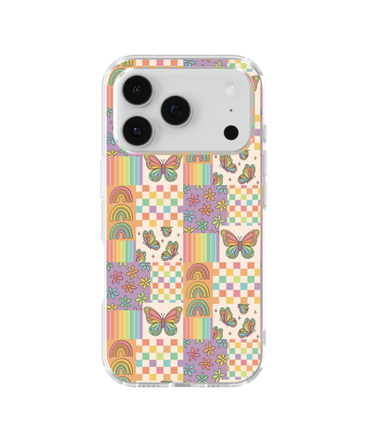 Rainbow Butterflies Clear Case Insert