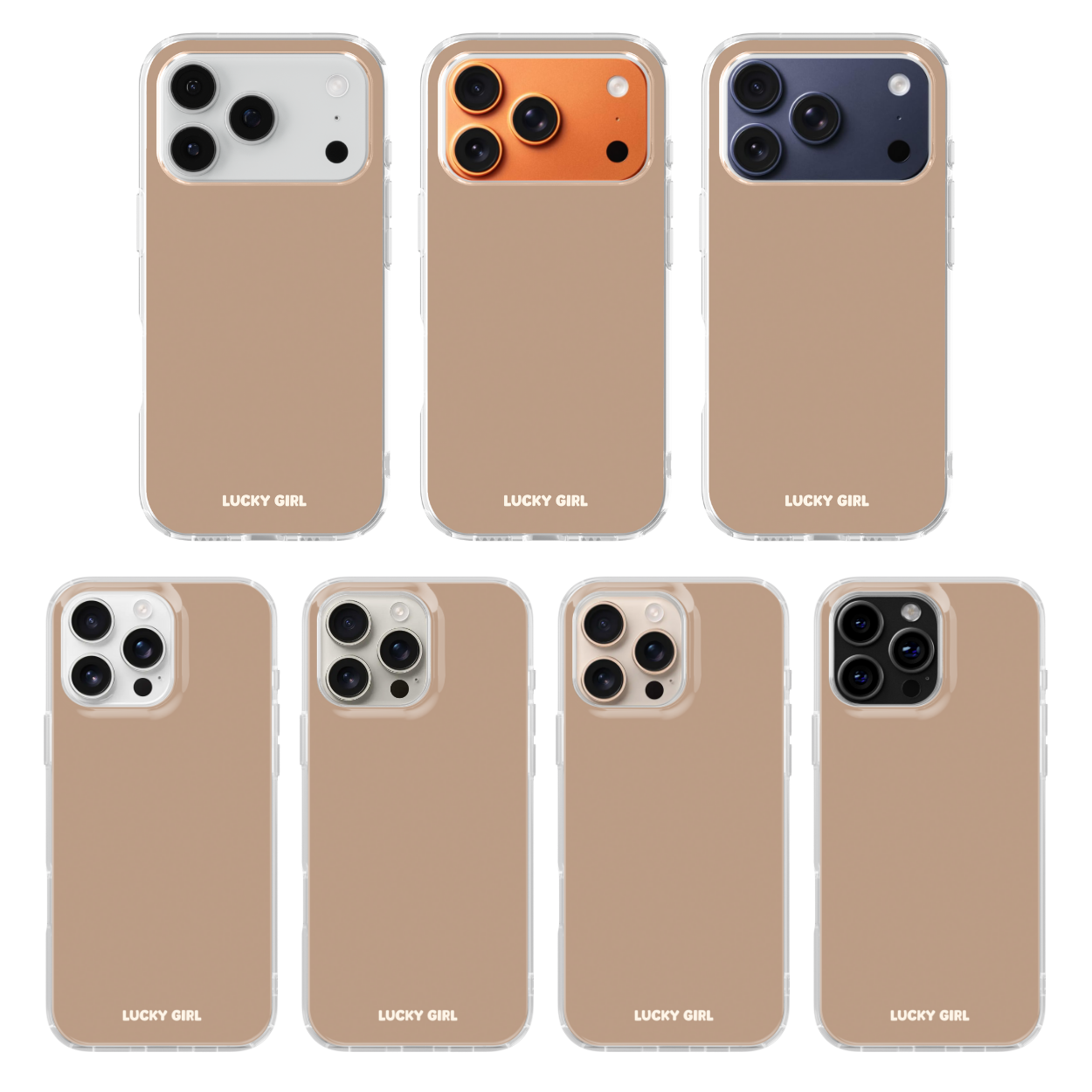 Chestnut Solids Clear Case Insert