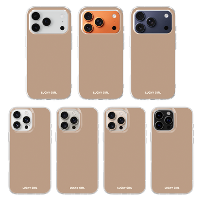 Chestnut Solids Clear Case Insert