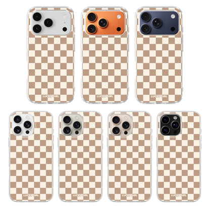 Chestnut Checkers II Clear Case Insert