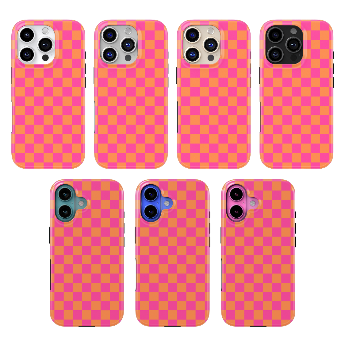 Sunkissed Checkers MagSafe Phone Case