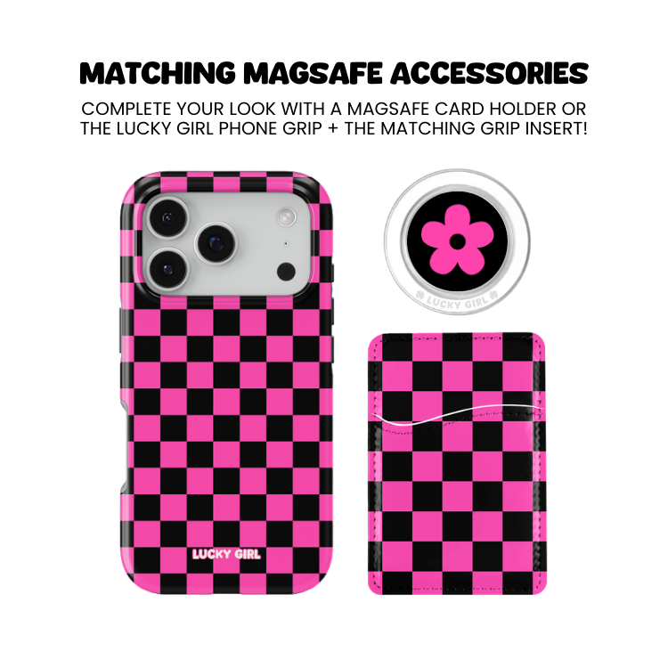 Raspberry Checkers Phone Case