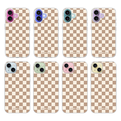 Chestnut Checkers II Clear Case Insert