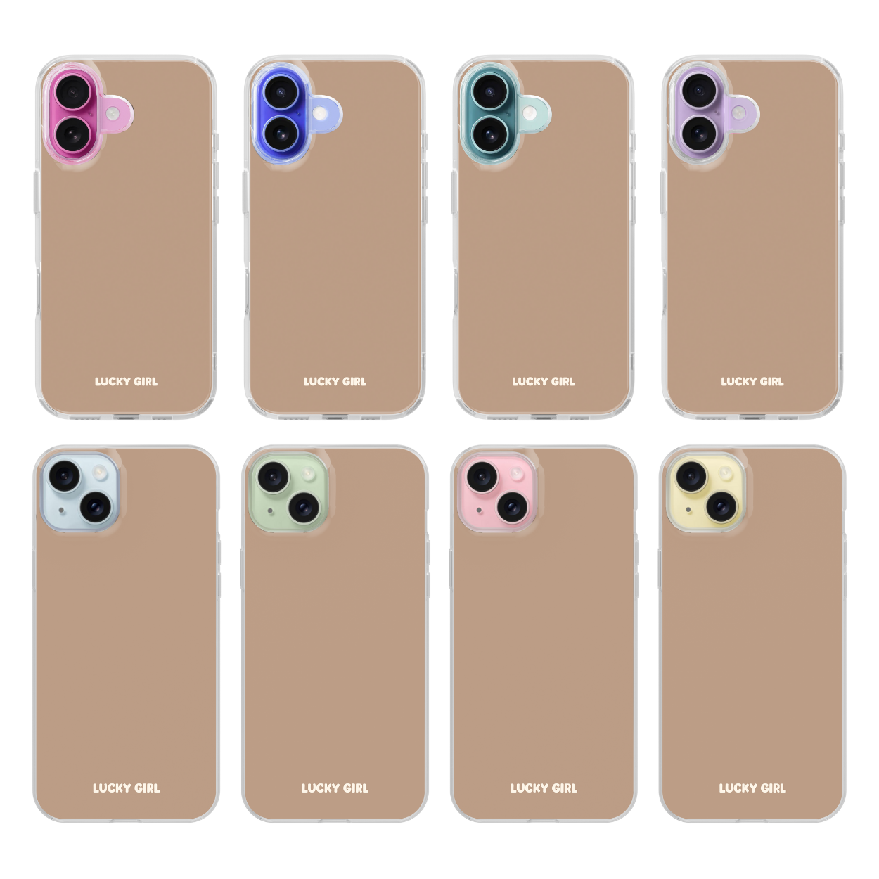 Chestnut Solids Clear Case Insert