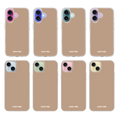 Chestnut Solids Clear Case Insert