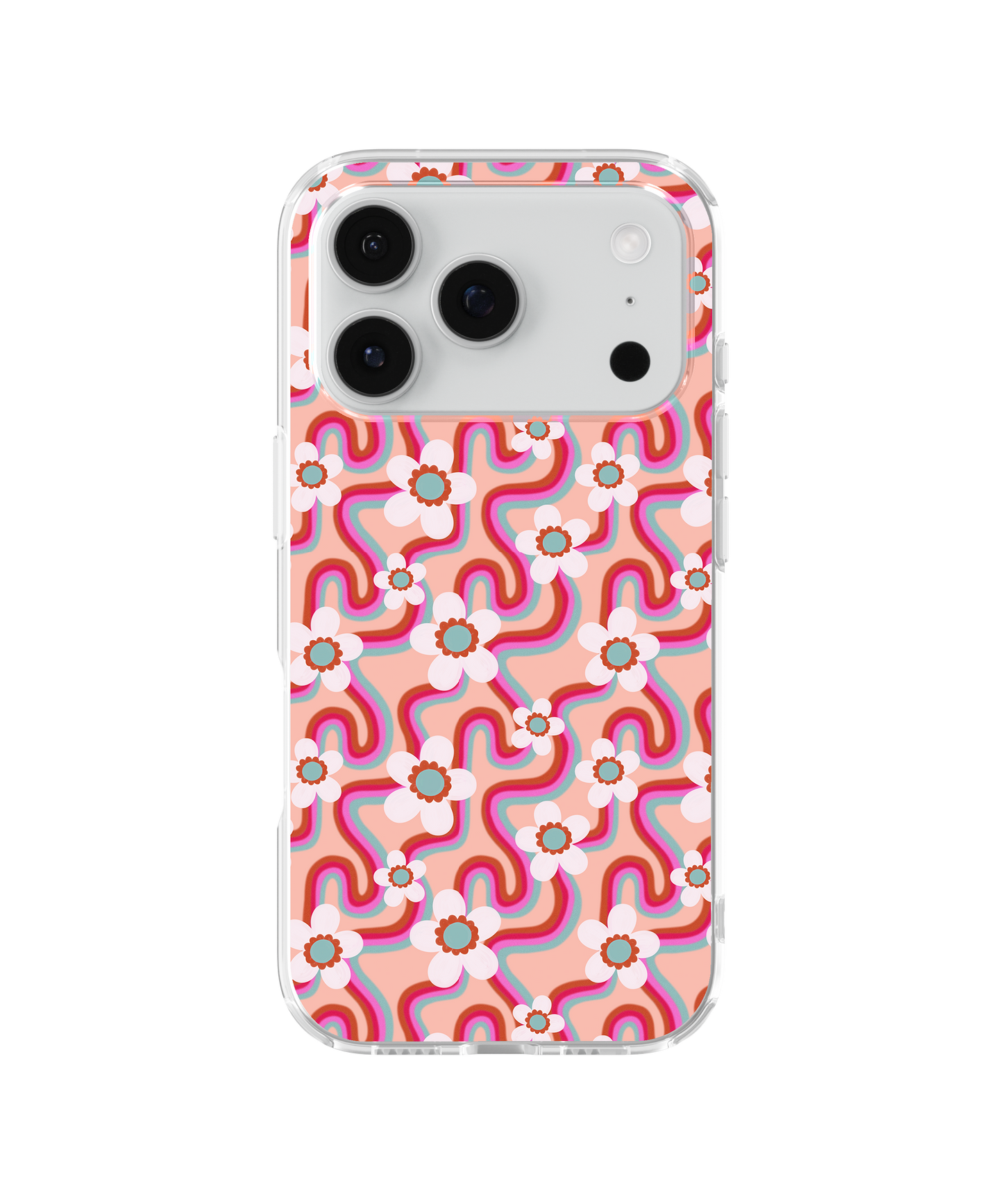 Flower Power Clear Case Insert