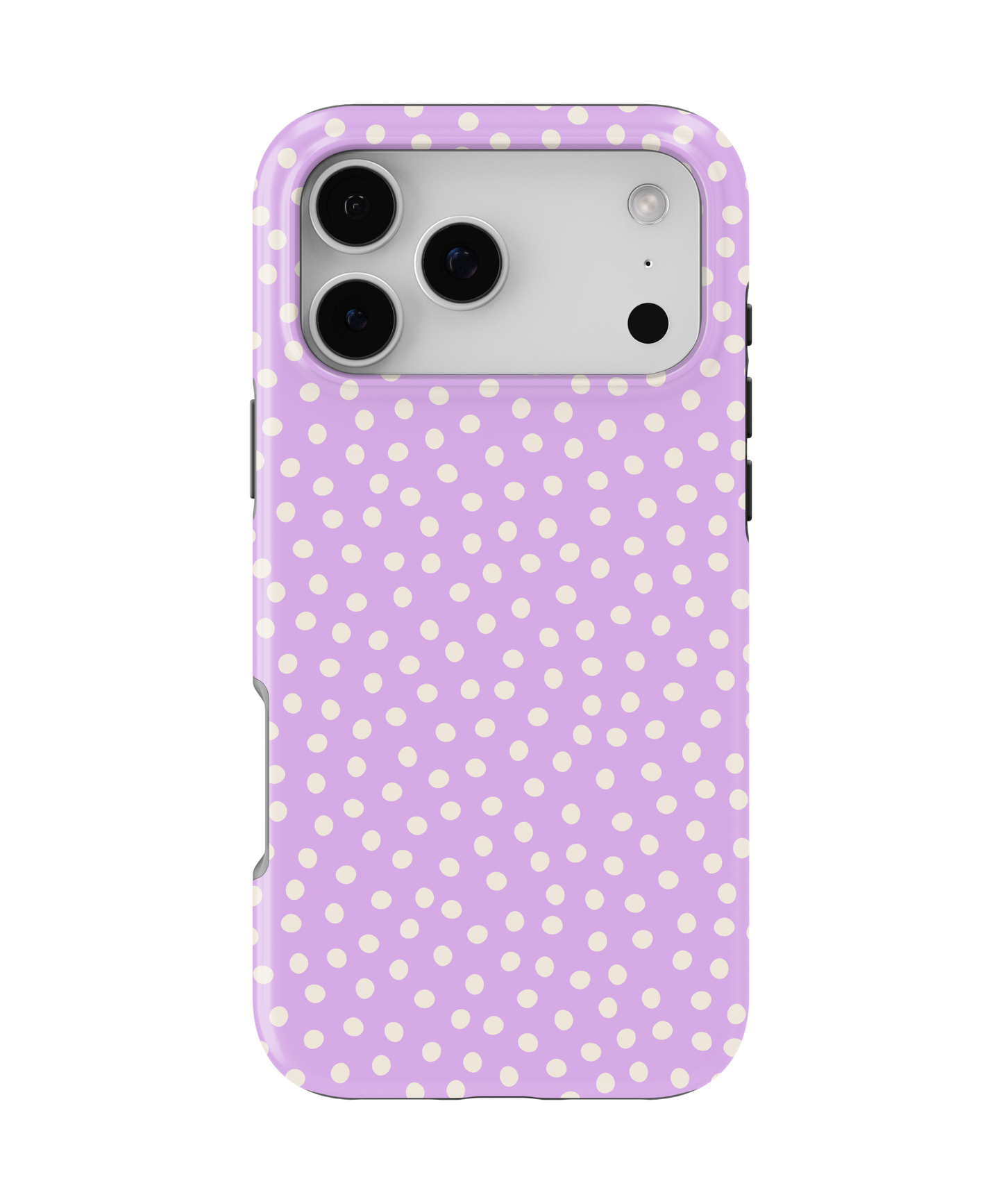 Lilac Dots MagSafe Phone Case