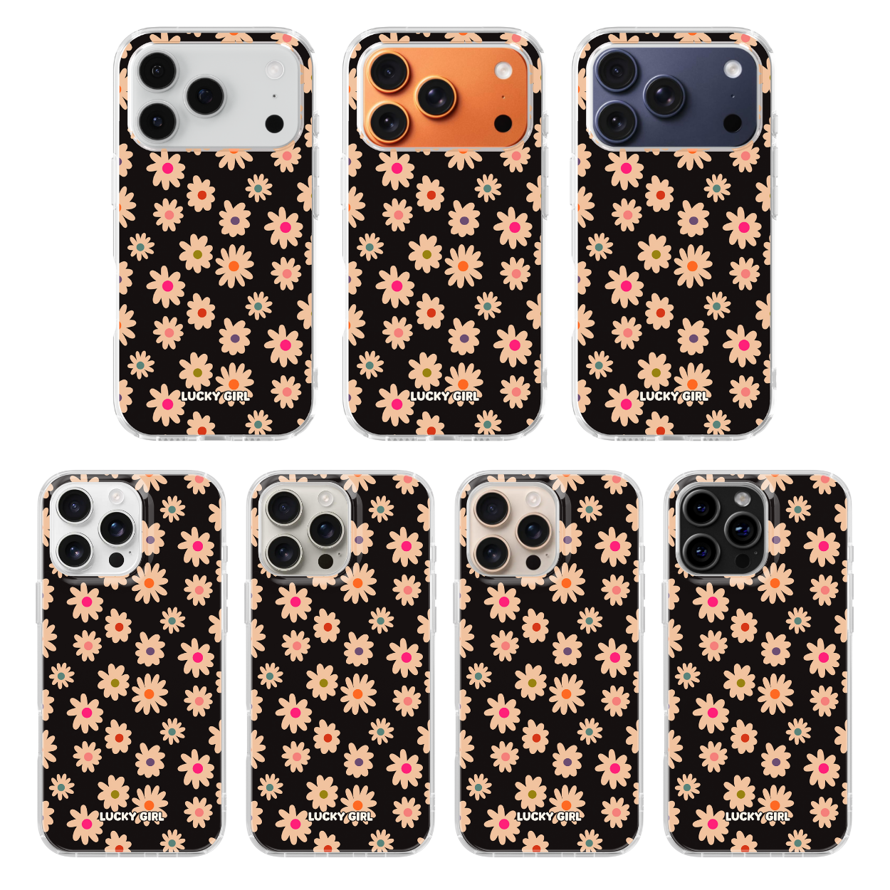 Daisies in the Dark Clear Case Insert