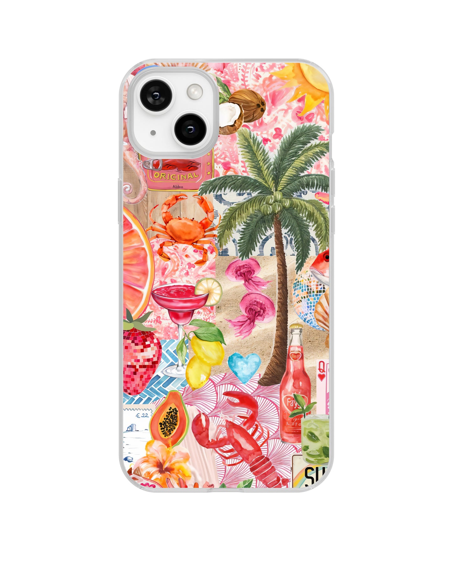 Palm Party Clear Case Insert