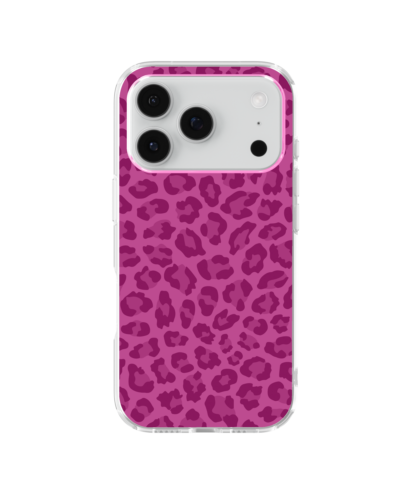 Velvet Leopard Clear Case Insert