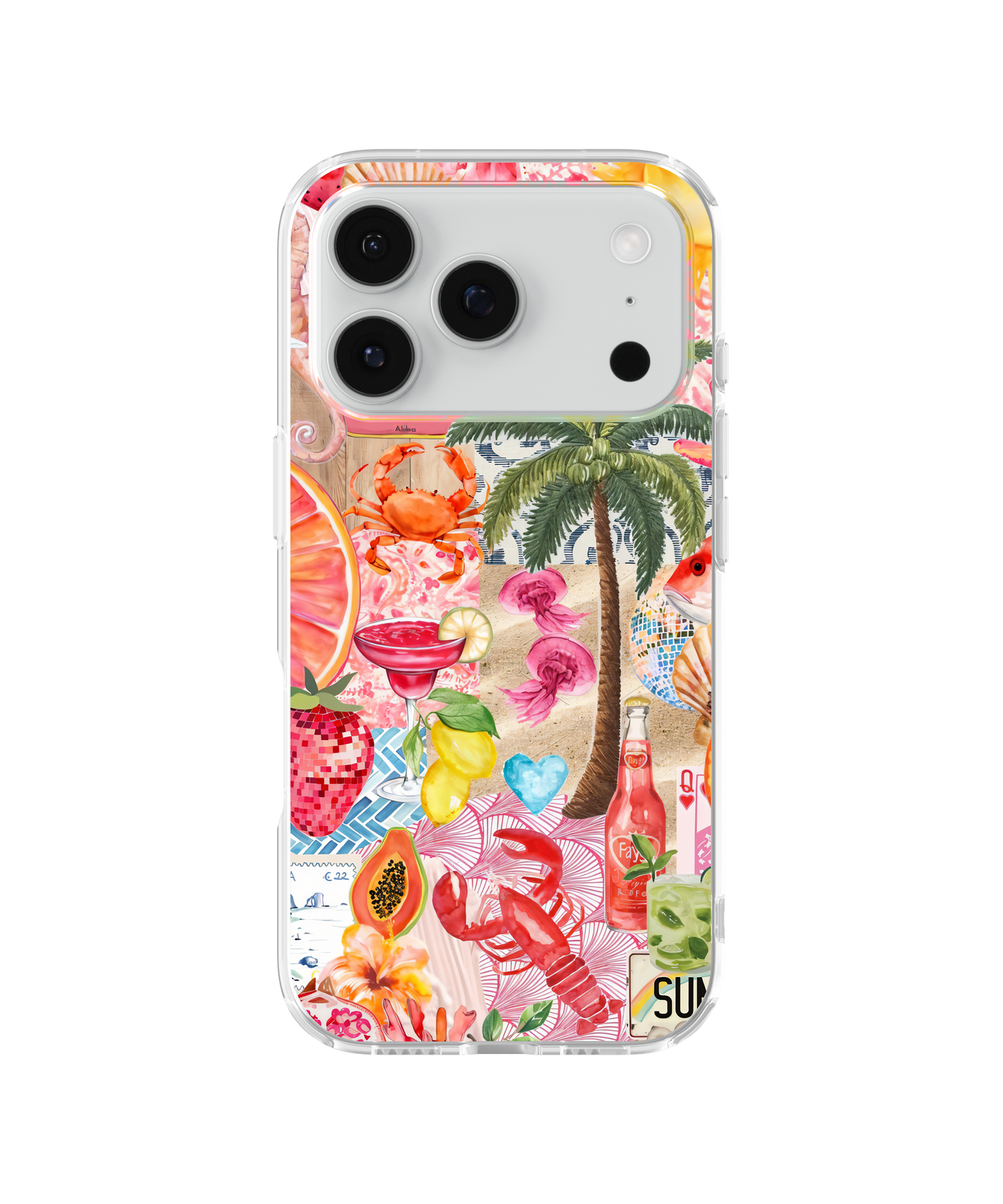 Palm Party Clear Case Insert