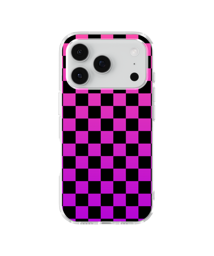 Dragonfruit Daze Checkers Holographic Clear Case Insert