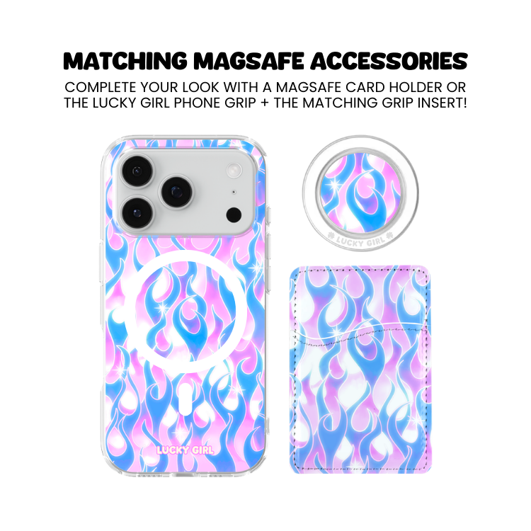 Ultraviolet Flames Clear Case Insert