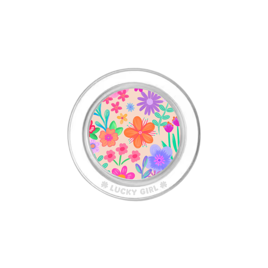 Neon Garden Phone Grip Insert