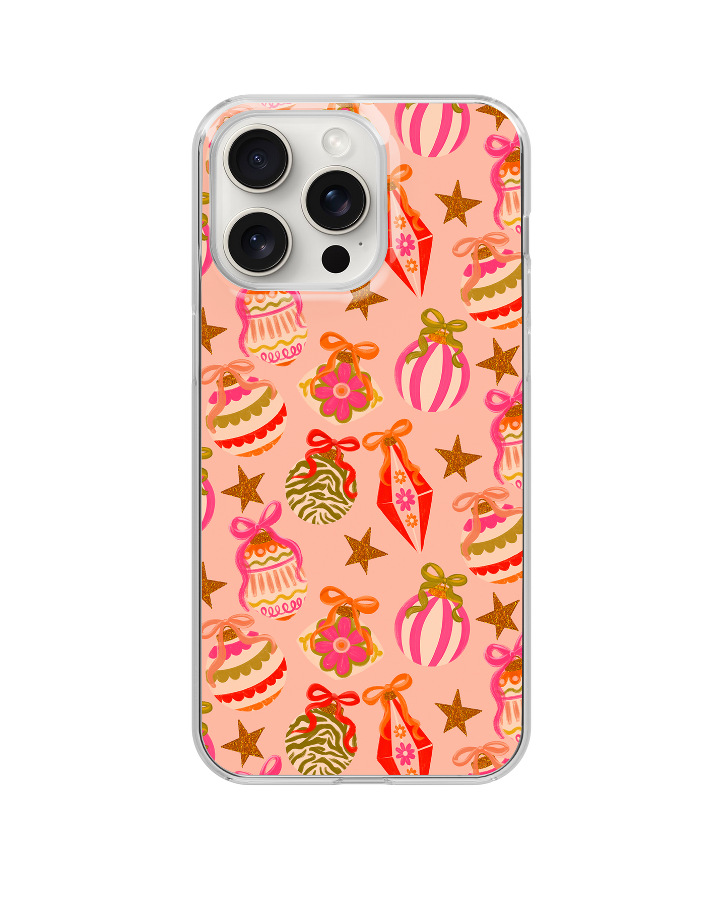 Dazzling Baubles Clear Case Insert