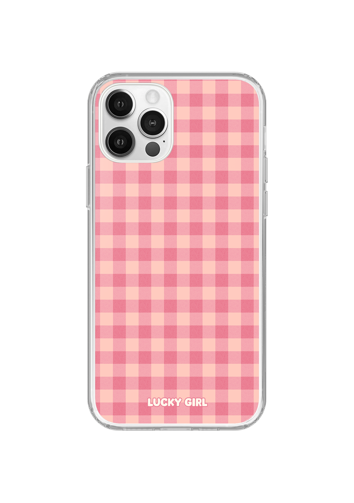 Sugar Gingham Clear Case Insert