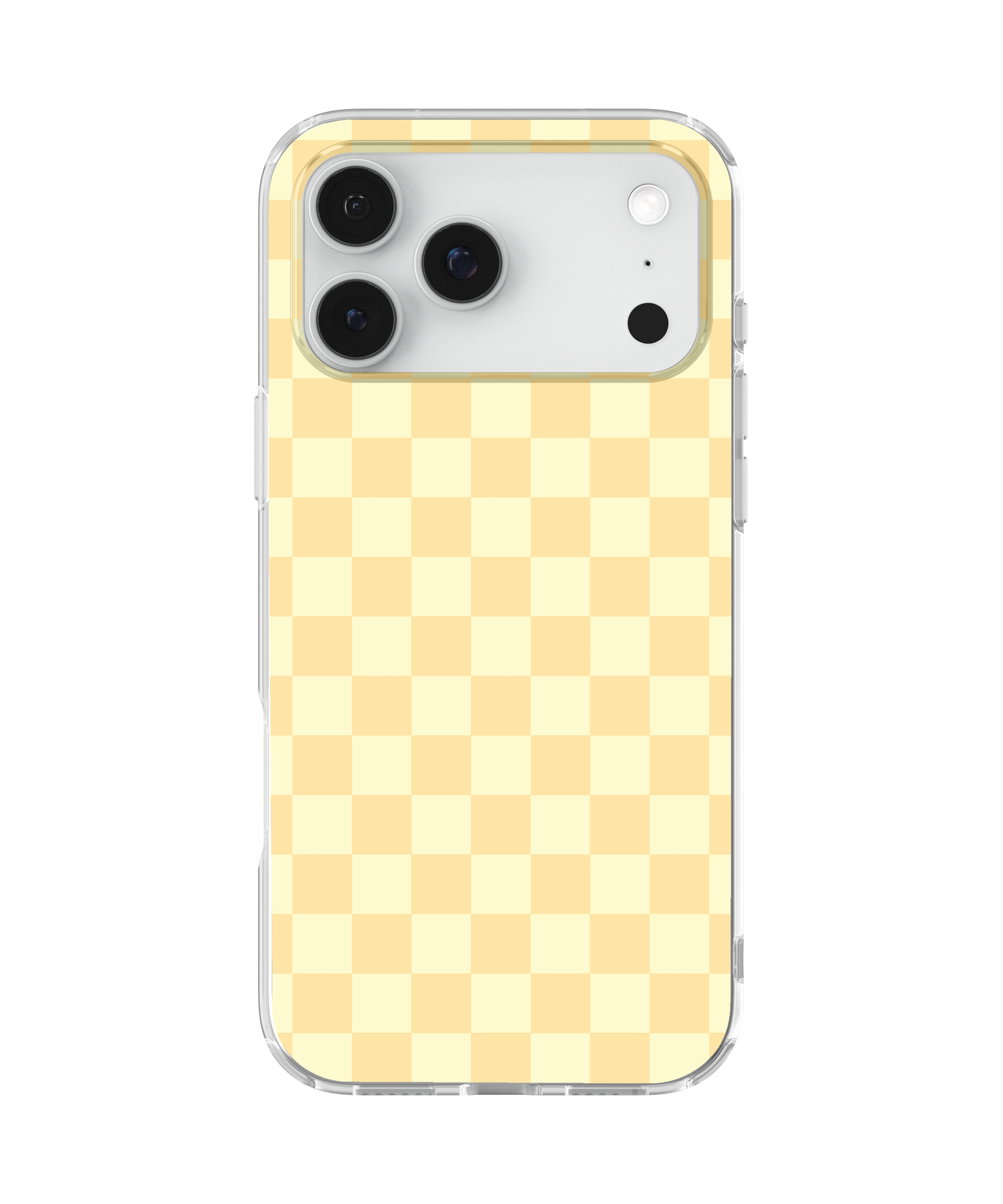 Banana Whispers Checkers Clear Case Insert