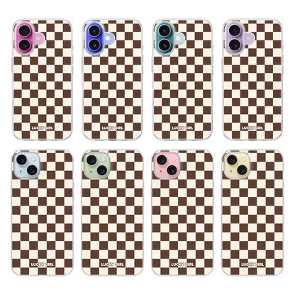 Espresso Checkers II Clear Case Insert