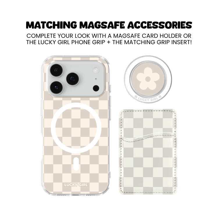 Dust Bunny Checkers II Clear Case Insert