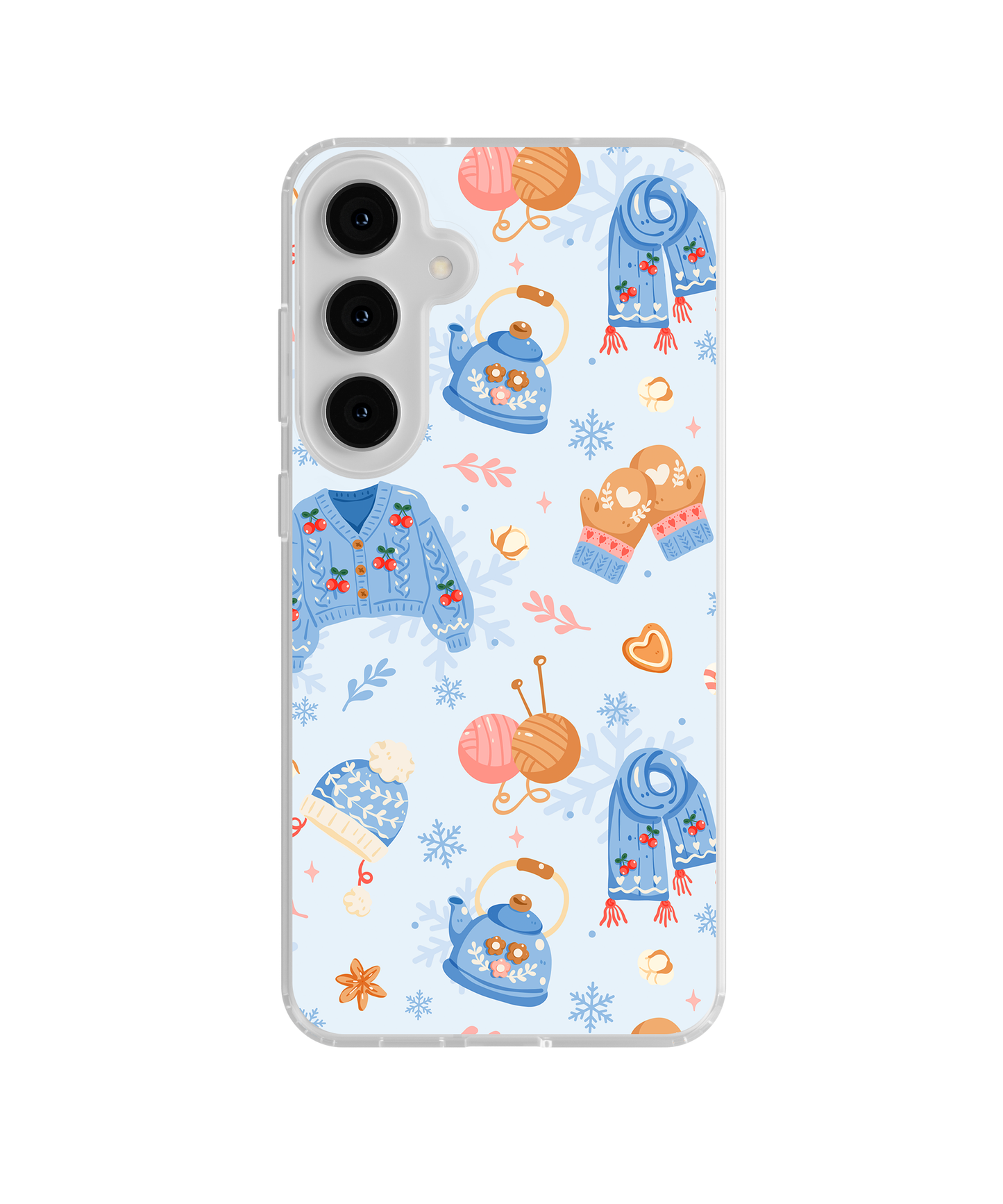 Winter Warmth Clear Case Insert