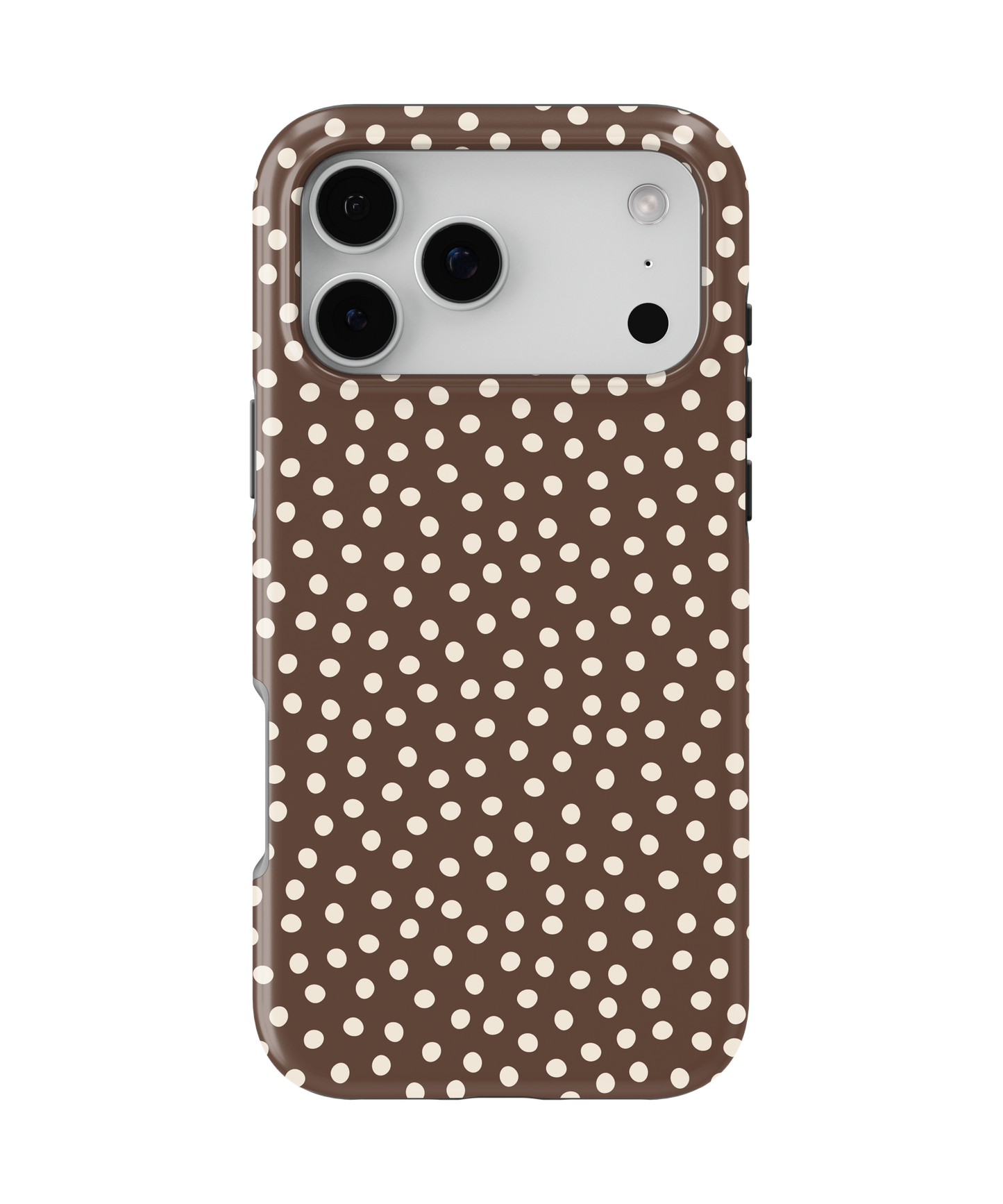 Espresso Dots MagSafe Phone Case