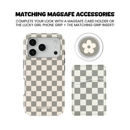 River Rock Checkers II Phone Case