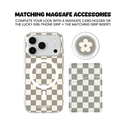 River Rock Checkers II Clear Case Insert