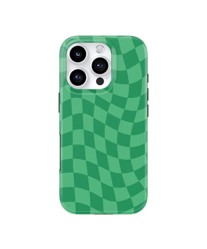 Emerald City Wavy Checkers MagSafe Phone Case