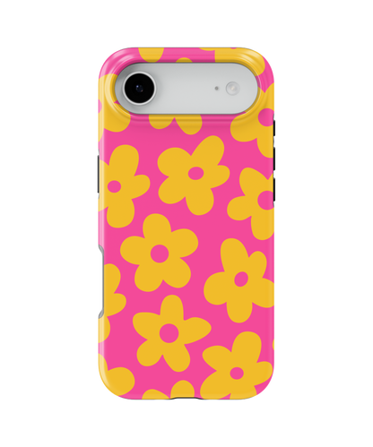 Pink Lemonade Big Blooms MagSafe Phone Case