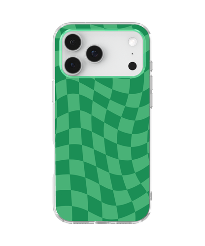 Emerald City Wavy Checkers Clear Case Insert