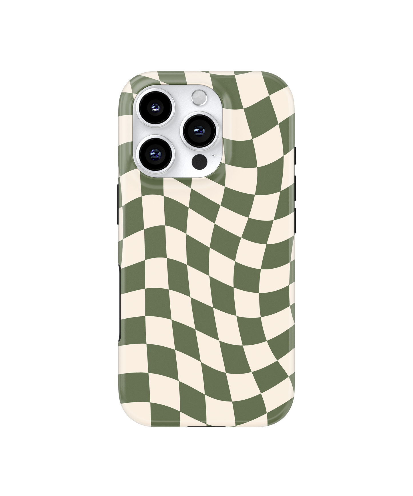 Moss Wavy Checkers II MagSafe Phone Case