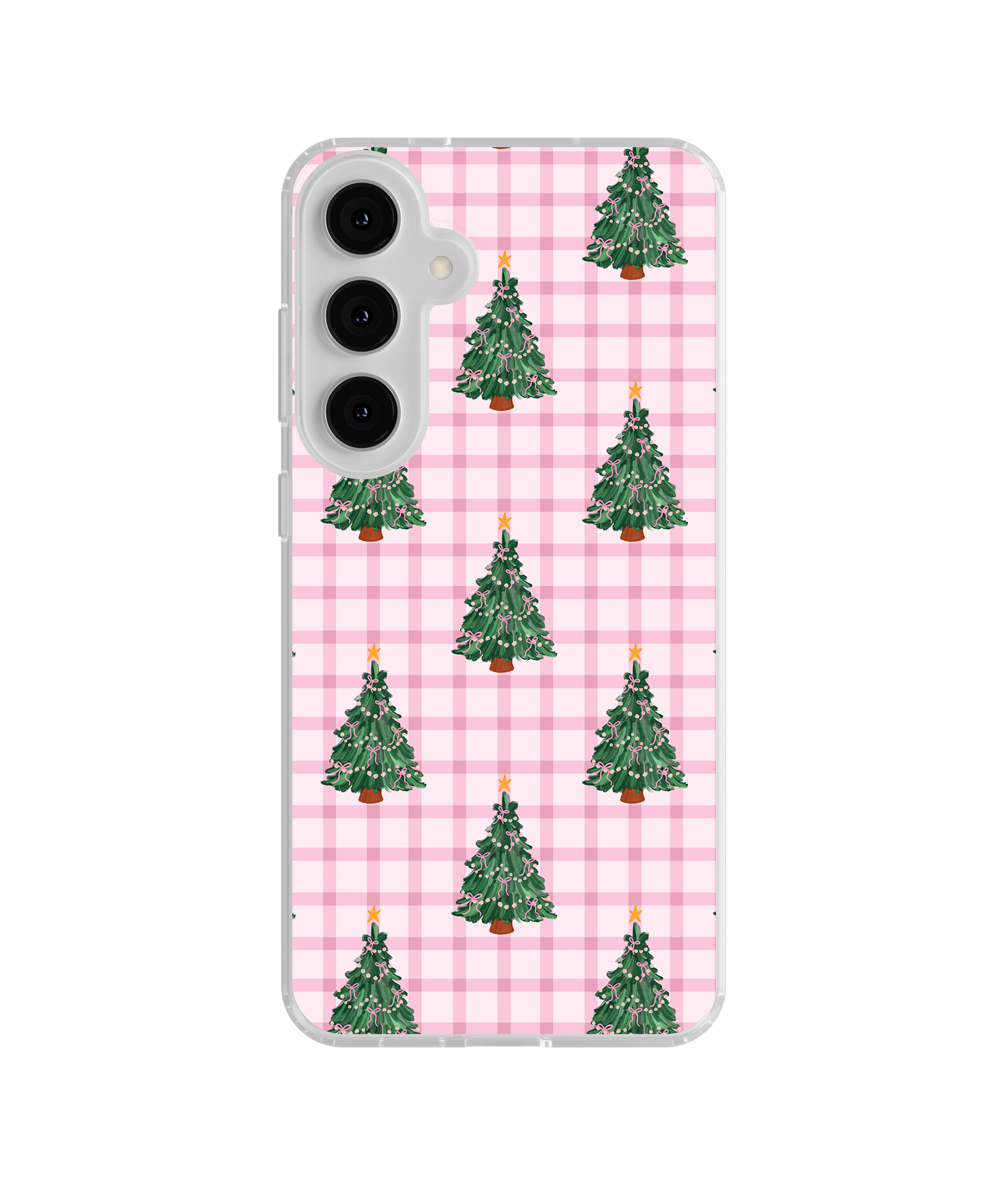 Plaid & Pine Clear Case Insert