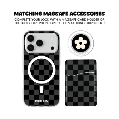 Onyx Checkers Clear Case Insert